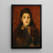 Alice Butt - James Abbott McNeill Whistler — gerahmtes Bild an der Wand