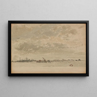 James Abbott McNeill Whistler - Grey and SilverPurfleet.webp