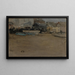 Flut bei Ebbe - James Abbott McNeill Whistler — gerahmtes Bild an der Wand