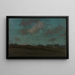Notiz in Blau und Opal Der Wolke der Sonne - James Abbott McNeill Whistler — gerahmtes Bild an der Wand