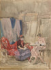 Note en rose et violet Le Studio - James Abbott McNeill Whistler — Ansicht des Kunstwerks