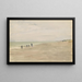 Plage d'Opale - James Abbott McNeill Whistler — gerahmtes Bild an der Wand