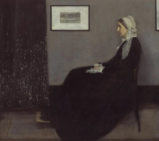 James Abbott McNeill Whistler - Portrait Of The Artists Mother.webp