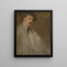 Portrait des Dr. William McNeill Whistler - James Abbott McNeill Whistler — gerahmtes Bild an der Wand
