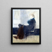 Studie von Thomas Carlyle - James Abbott McNeill Whistler — gerahmtes Bild an der Wand