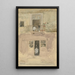 Le Balcon - James Abbott McNeill Whistler — gerahmtes Bild an der Wand