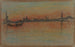 Venedig, Sonnenuntergang im Hafen - James Abbott McNeill Whistler — Ansicht des Kunstwerks