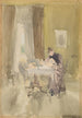 Violett und Bernstein Tee - James Abbott McNeill Whistler — Ansicht des Kunstwerks
