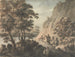 Landschaft mit Fluss und Figuren - James Adam — Ansicht des Kunstwerks
