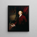 Portrait von Edmund Burke 1729-1797 Staatsmann, Redner und Schriftsteller - James Barry — gerahmtes Bild an der Wand