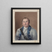 William Augustine Washington - James Barton Longacre — gerahmtes Bild an der Wand