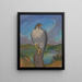 Faucon pèlerin - James C. Kulhanek — gerahmtes Bild an der Wand