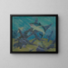 Profondeurs - James C. Kulhanek — gerahmtes Bild an der Wand