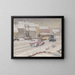 Route Fulton, Cleveland, Ohio - James C. Kulhanek — gerahmtes Bild an der Wand