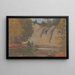 Fluss mit Felsen - James C. Kulhanek — gerahmtes Bild an der Wand