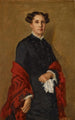 Portrait von Mme William C. Bartlett - James Carroll Beckwith — Ansicht des Kunstwerks