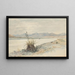 Gué sur le Waiau - James Crowe Richmond — gerahmtes Bild an der Wand