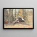 Cabane de la partie italienne, anciens fouilles sur Buller - James Crowe Richmond — gerahmtes Bild an der Wand