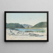 Lagune der Grey-Fluss - James Crowe Richmond — gerahmtes Bild an der Wand