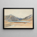 Lac Tennyson - James Crowe Richmond — gerahmtes Bild an der Wand