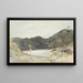 Hafen von West Wanganui vom Maori-Garten auf dem Pass - James Crowe Richmond — gerahmtes Bild an der Wand