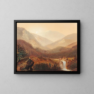 James David Smillie - Waterfall and Distant Hills.webp