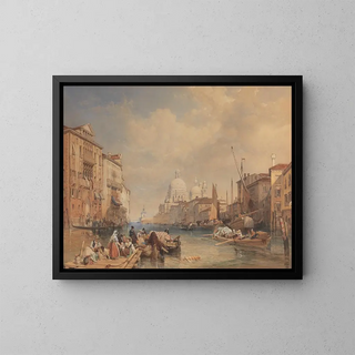 James Duffield Harding - The Grand Canal Venice.webp