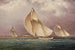Navigation im Hafen von Boston - James Edward Buttersworth — Ansicht des Kunstwerks