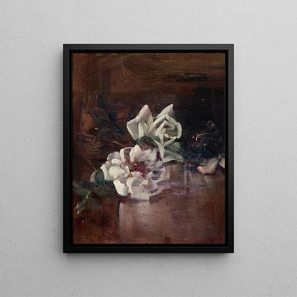 Blumenstudie - James Edward Hervey MacDonald — gerahmtes Bild an der Wand