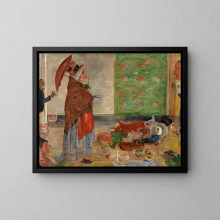 James Ensor - Astonishment of the Mask Wouse.webp