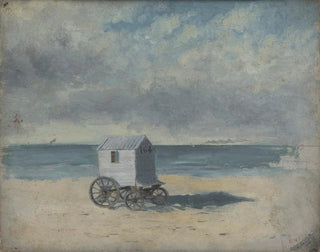 James Ensor - Bathing Hut on the Beach.webp