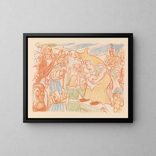 James Ensor - Christs Dispute with the Doctors.webp