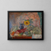 Blumen und Gemüse - James Ensor — gerahmtes Bild an der Wand