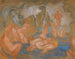 Les Baigneuses, geschwungene und gewellte Linien - James Ensor — Ansicht des Kunstwerks