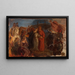 Rückkehr vom Kalvarienberg - James Ensor — gerahmtes Bild an der Wand