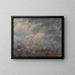 Les toits d'Ostende - James Ensor — gerahmtes Bild an der Wand