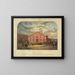 Waffenkammer der Ersten Truppe der Kavallerie der Stadt Philadelphia - James Fuller Queen — gerahmtes Bild an der Wand