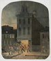 Feuerwehrszenen in Philadelphia mit den Feuerwehrleuten der Weccacoe Engine Co. - James Fuller Queen — Ansicht des Kunstwerks