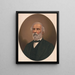 Robert E. Lee - James Fuller Queen — gerahmtes Bild an der Wand