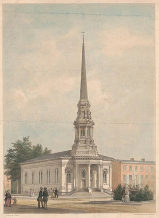 James Fuller Queen - The Fourth Baptist Church NW corner of Fifth Buttonwood Streets Philadelphia.webp