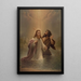 Le baptême du Christ - James Fuller Queen — gerahmtes Bild an der Wand