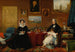 Portrait der Familie Langford in ihrem Wohnzimmer - James Holland — Ansicht des Kunstwerks