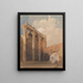 Tempel des Mars Ultor Rom - James Holland — gerahmtes Bild an der Wand