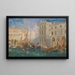 Der Orangenmarkt in Venedig - James Holland — gerahmtes Bild an der Wand