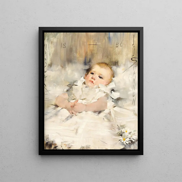 James Jebusa Shannon - Baby in a Ruffled Dress.webp