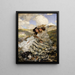 auf den Dünen Lady Shannon und Kitty - James Jebusa Shannon — gerahmtes Bild an der Wand