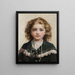 Portrait eines jungen Jungen im Matrosenanzug - James Jebusa Shannon — gerahmtes Bild an der Wand