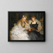 Portraits von Lorna und Dorothy Bell, Töchtern von W. Heward Bell Esq. - James Jebusa Shannon — gerahmtes Bild an der Wand