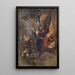 Saint Michel de Belgique - James Jebusa Shannon — gerahmtes Bild an der Wand