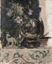 Blumenstillleben, Skulptur und Globus auf einem Kamin - James Jebusa Shannon — Ansicht des Kunstwerks